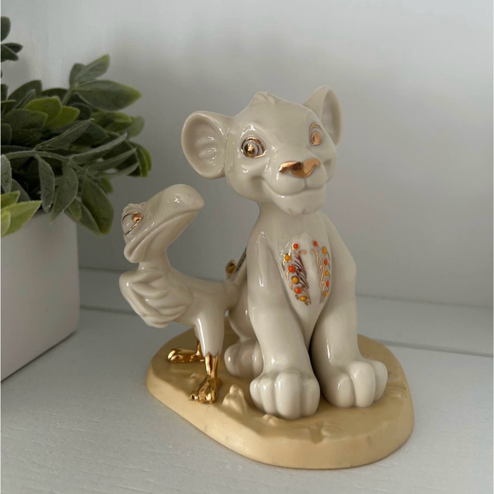 Lenox Disney Simba and Zazu